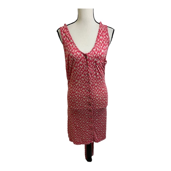 Rachel Rachel Roy womens dress snap front buttons and tie back sash large - Picture 1 of 11